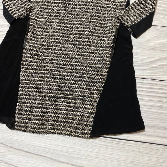 Anthropologie Maeve Contrast Panel Tweed Dress - Picture 5 of 16